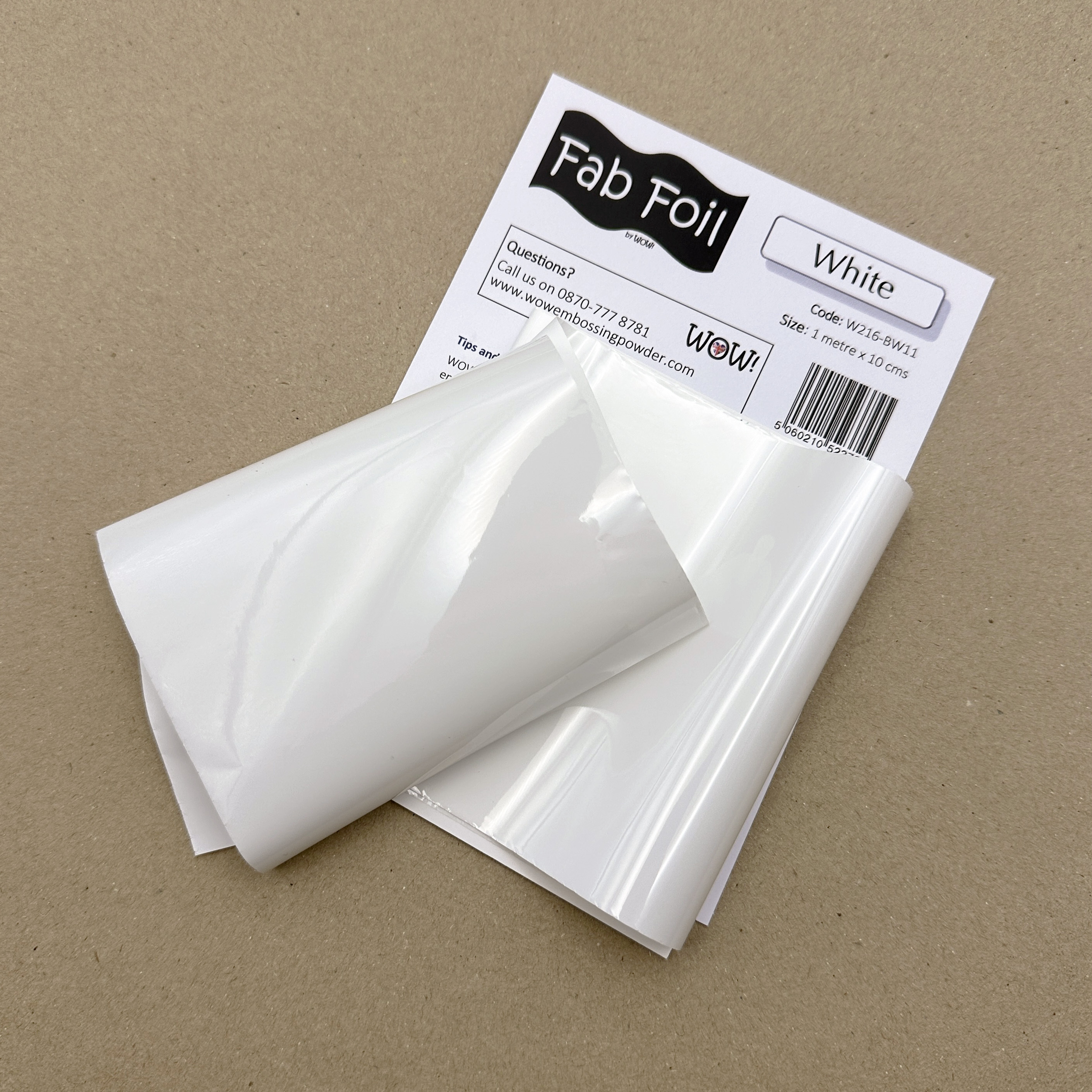 Fab Foil White
