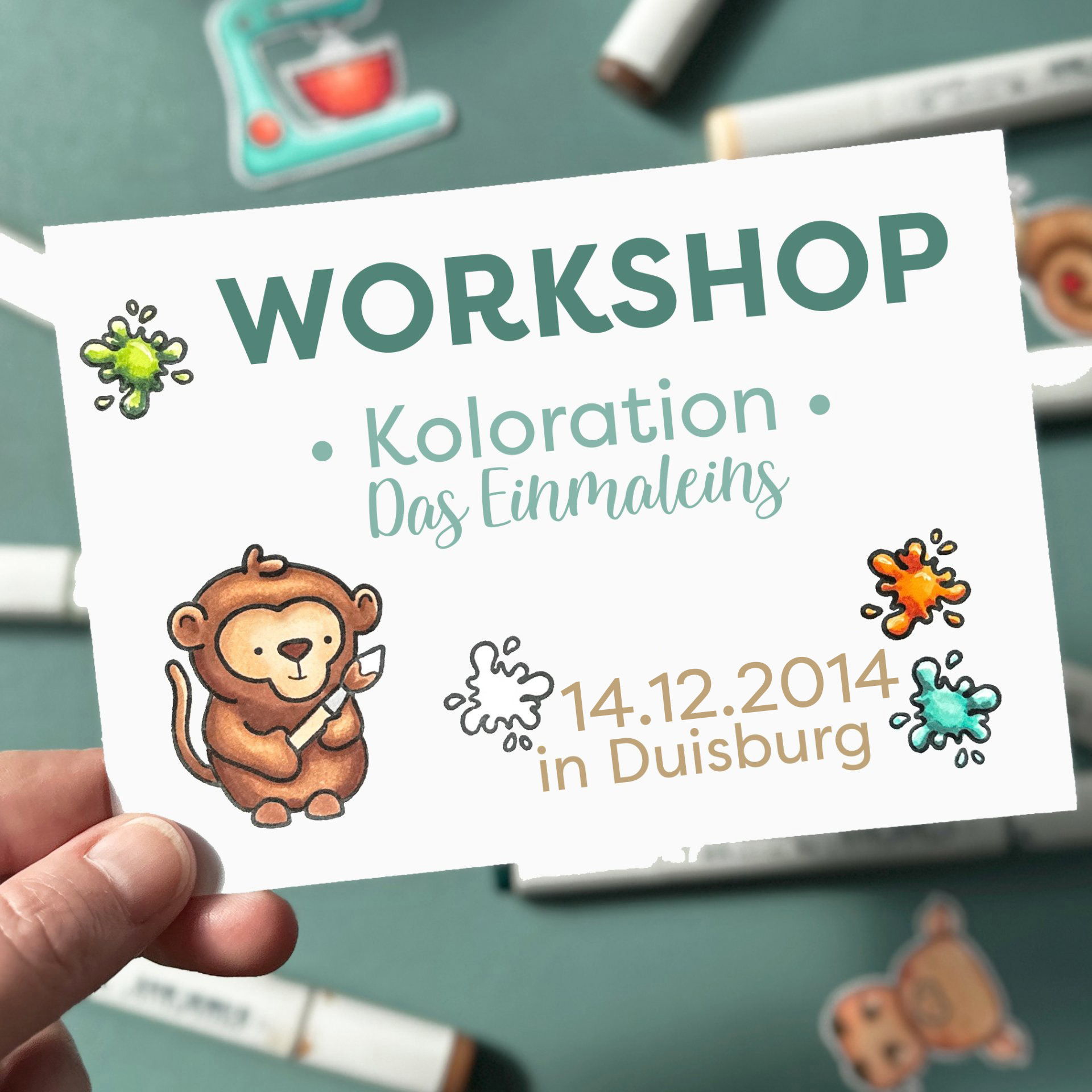Workshop "Koloration - Das Einmaleins" 14.12.2024