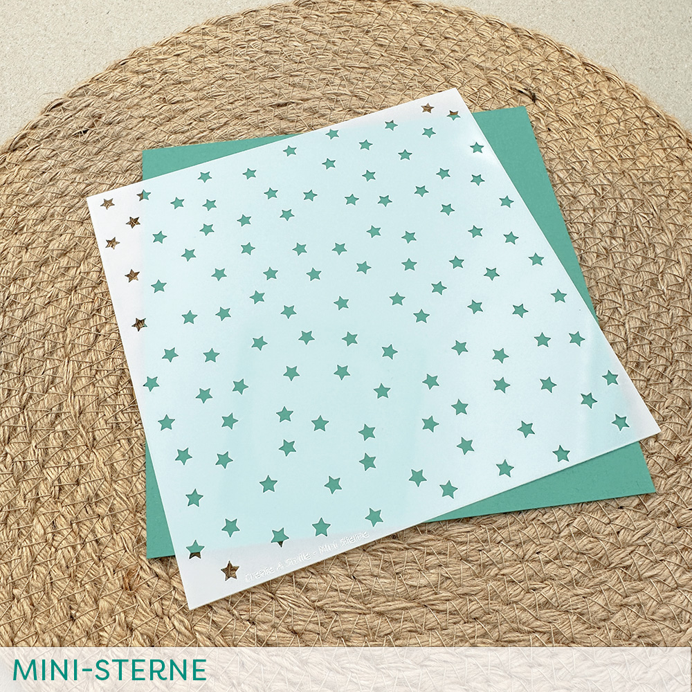 Stencil: Mini Sterne