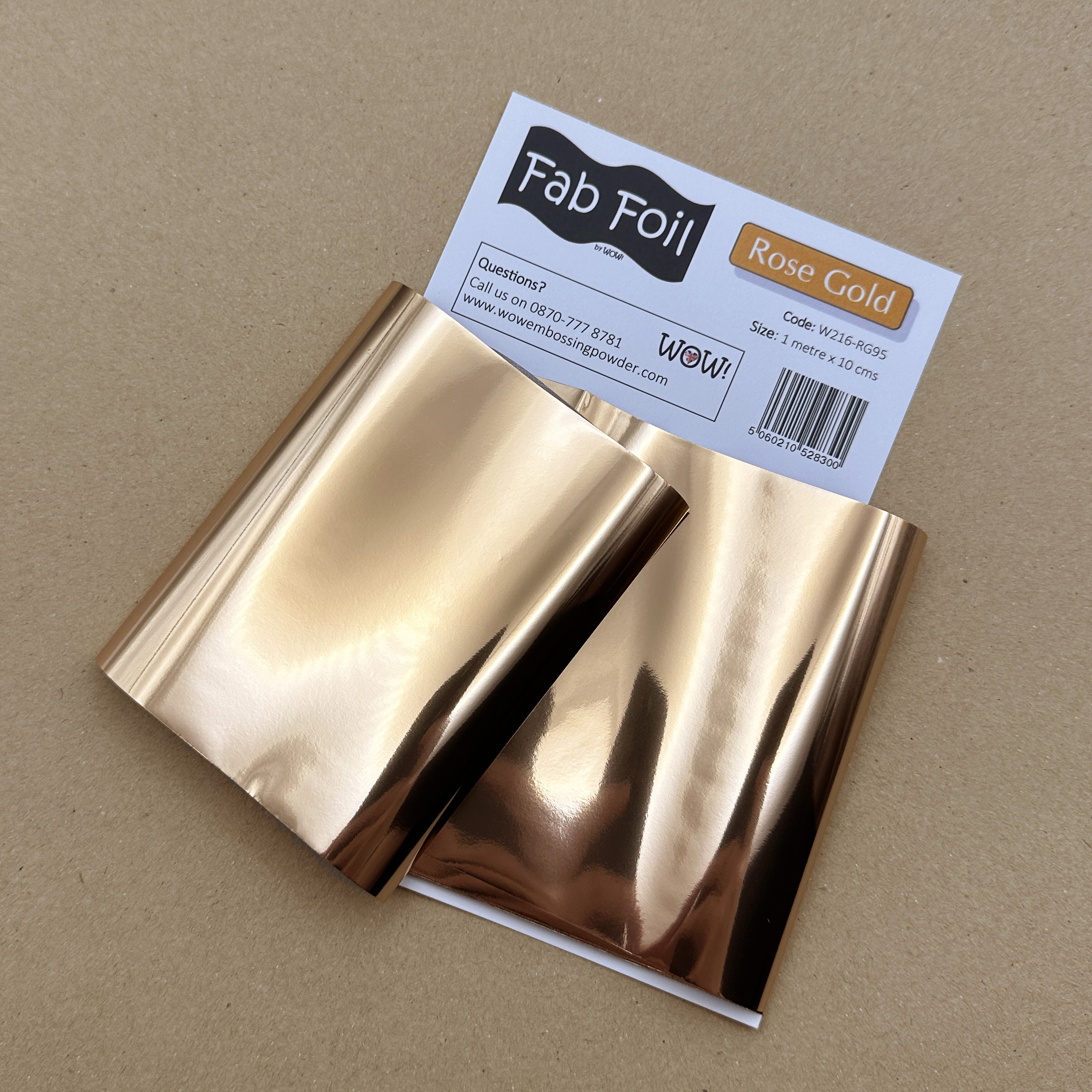 Fab Foil Rose Gold