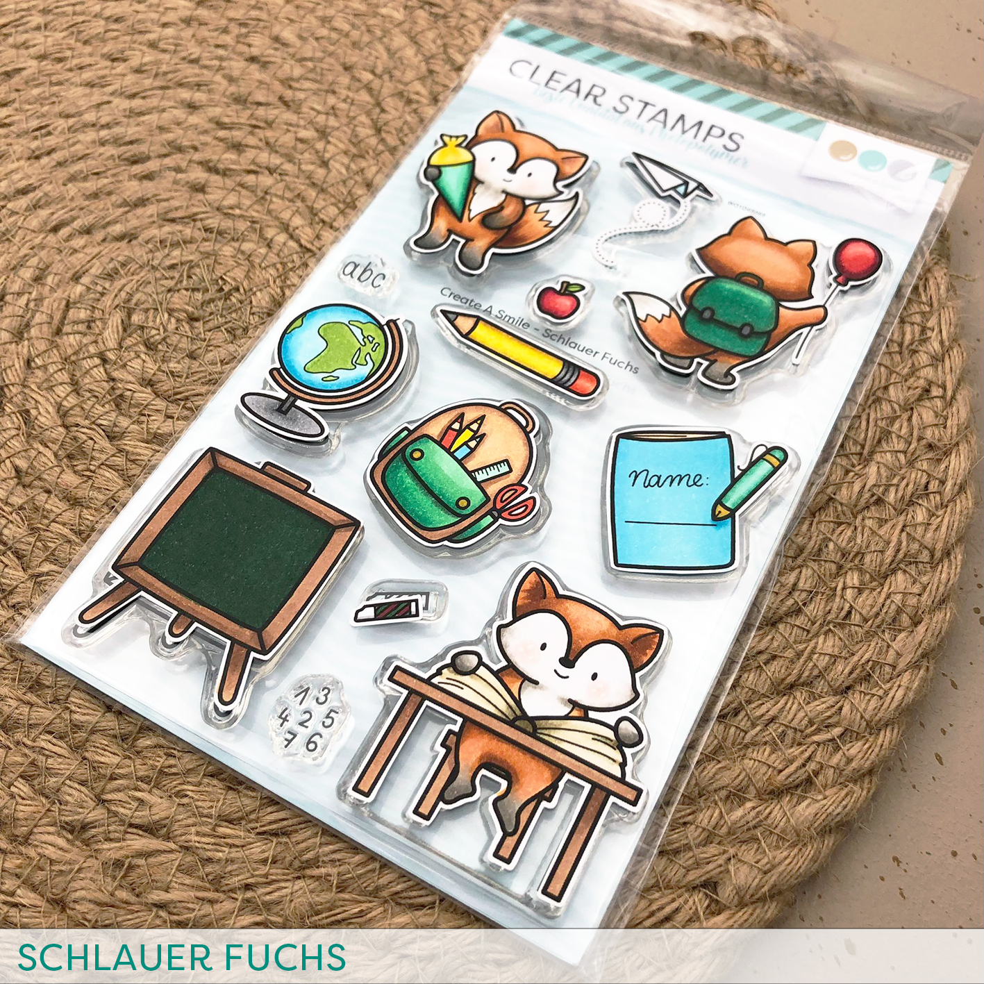 Stempel A6 Schlauer Fuchs